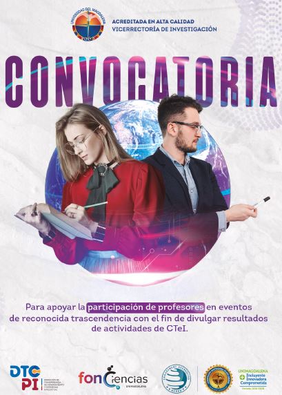 Interna - Movilidad: Convocatoria para apoyar la participación de profesores en eventos de reconocida trascendencia con el fin de divulgar resultados de actividades de CTeI - 2025
