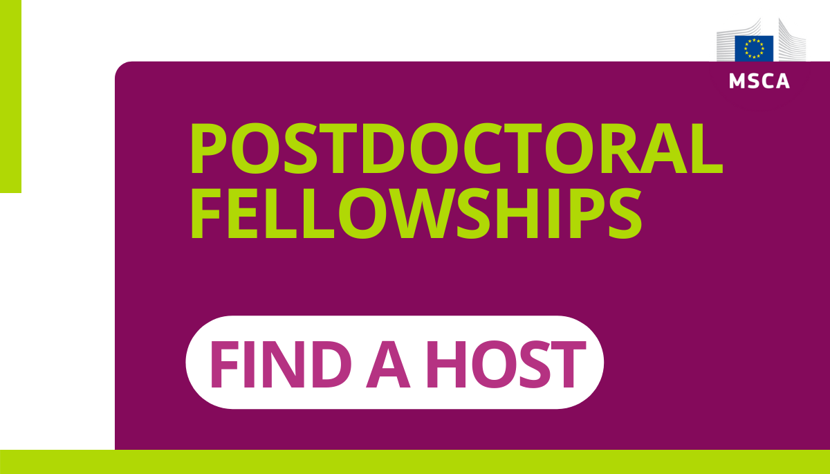Internacional - Investigación: MSCA Postdoctoral Fellowships - Buscar una organización de acogida en Europa