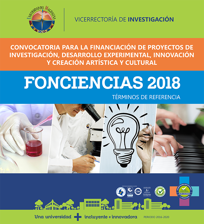 Convocatoria para la Financiación de Proyectos de Investigación, Desarrollo experimental, Innovación y Creación Artística y Cultural