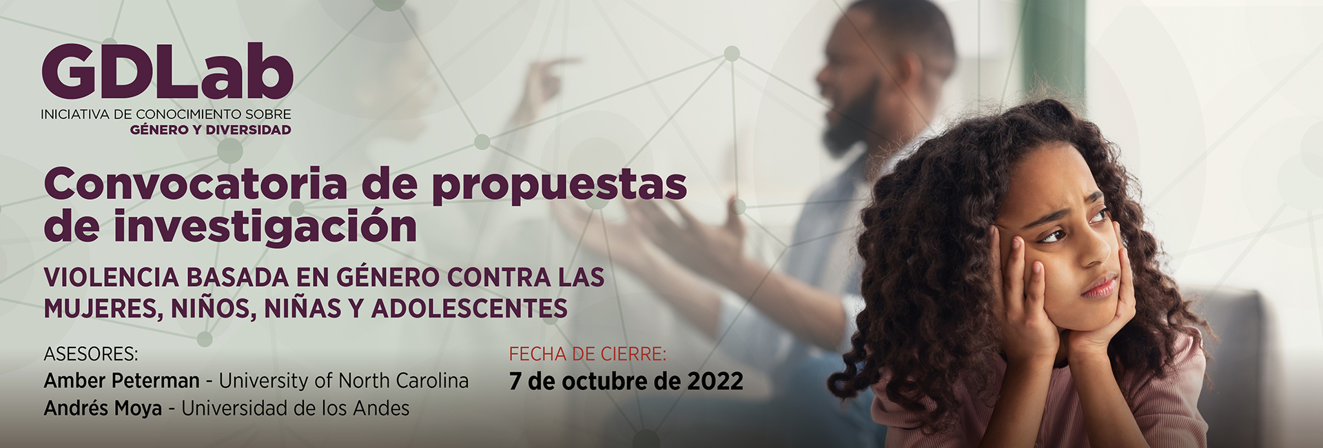 Propuestas de investigación: VBG contra mujeres, niñas, niños y adolescentes