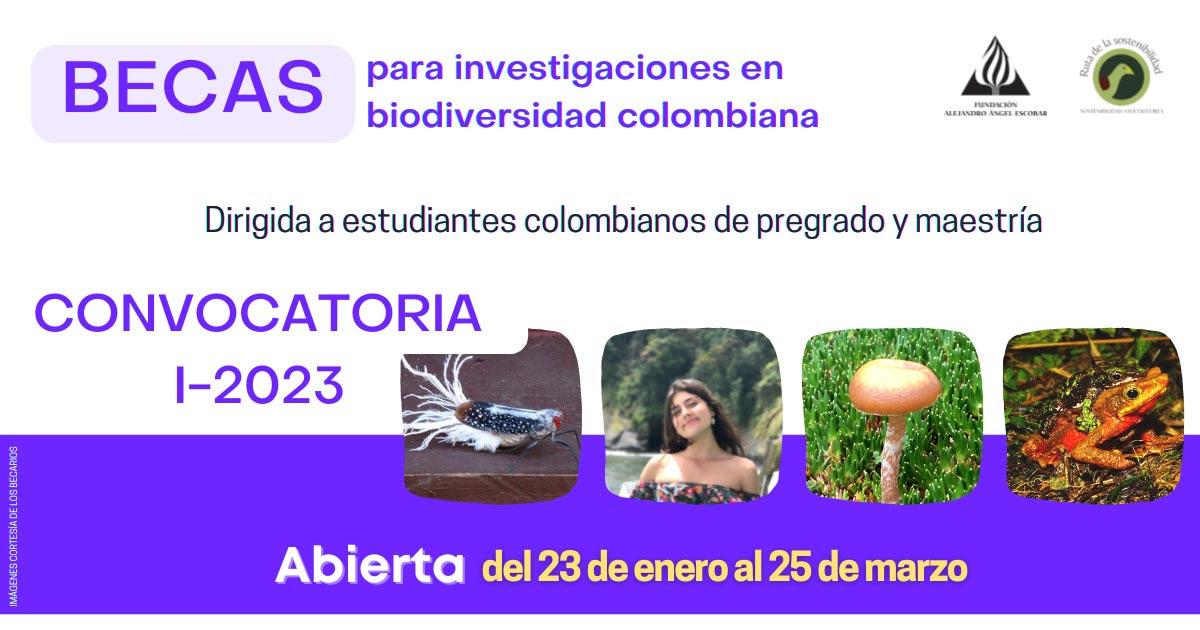 Becas Colombia Biodiversa I-2023 (FAAE)