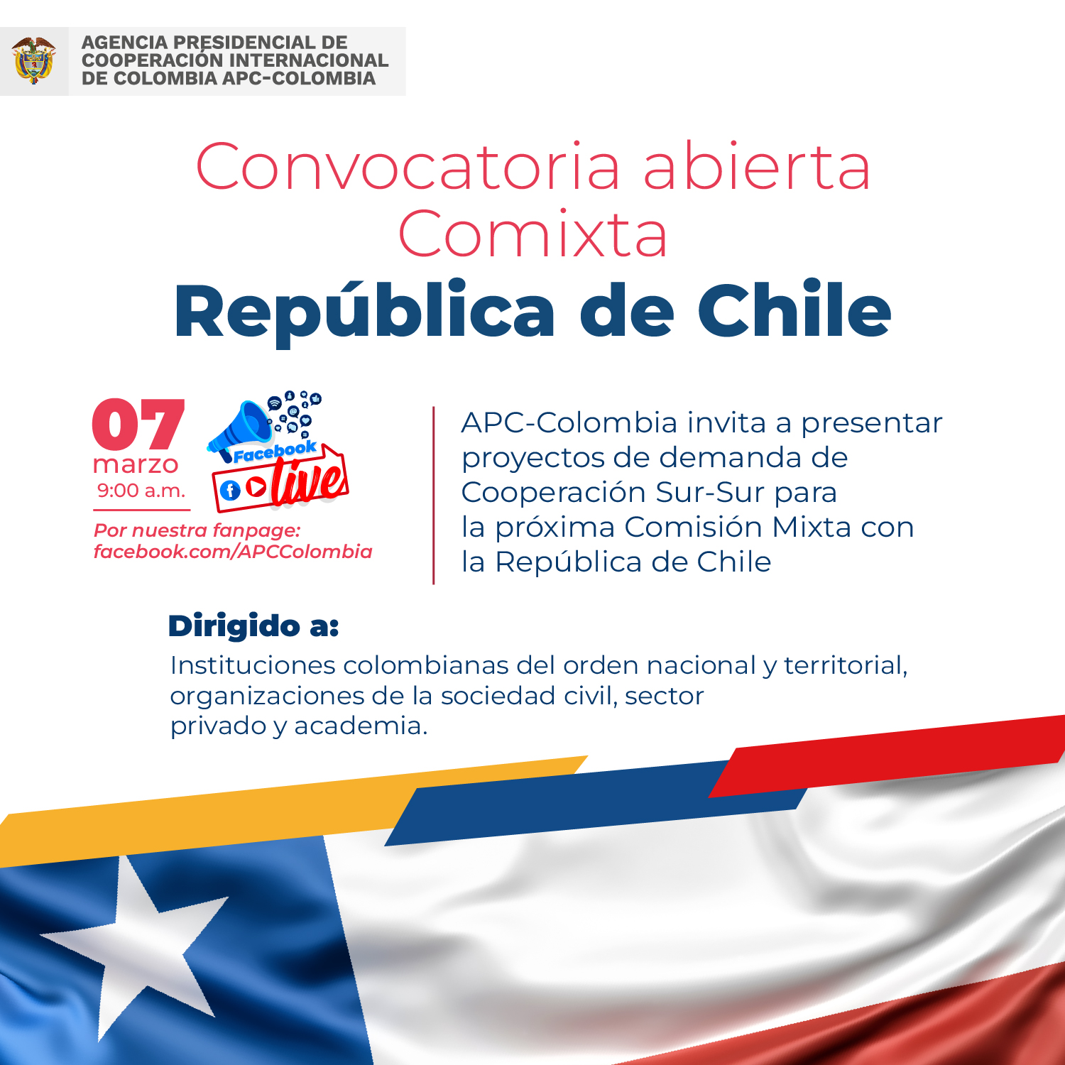 XI Reunión de la Comisión Mixta de Cooperación Técnica y Científica con la República de Chile