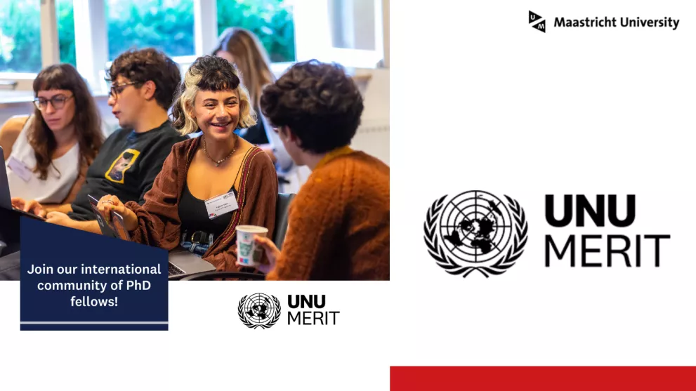 Internacional – Formación: Países Bajos - 10 becas de doctorado UNU-MERIT en Innovación, Economía, Gobernanza y Desarrollo Sostenible