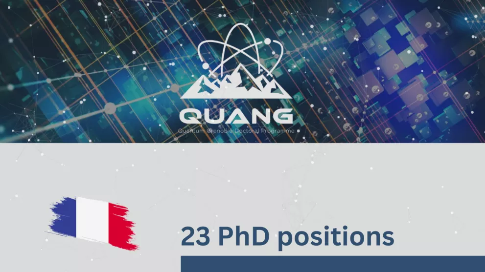 Internacional – Becas: Francia - 23 Becas de Doctorado en Ciencias y Tecnologías Cuánticas